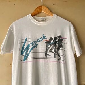Vintage 80s Pop Funk Dance T Shirt single stitched